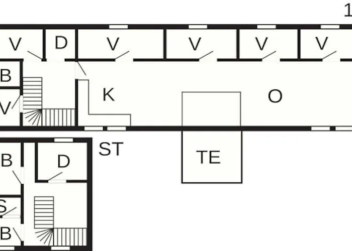 15 Person In Eidsvag-by Traum Casa de Férias *